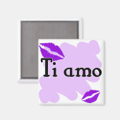 Ti amo – 私はイタリアンあなたを愛している マグネット (正面/裏面)