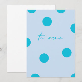 Ti amo flat Greeting Card カード