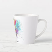 *~* Ti Amo I Love YouハートウィングカラフルAP78 カフェラテマグ (右)