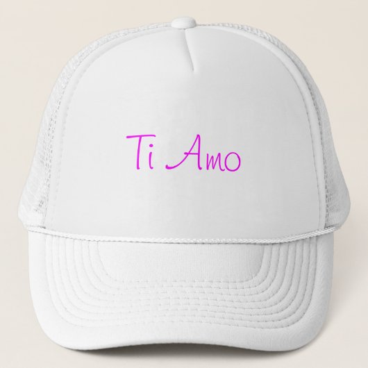 Ti Amo/I Love You キャップ (正面)