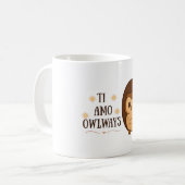 Ti Amo Owlways Mug コーヒーマグカップ (正面左)