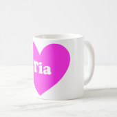 Tia コーヒーマグカップ (正面右)