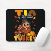 Tia Of The Little Turkey Thanksgiving Baby Shower  マウスパッド (マウス)