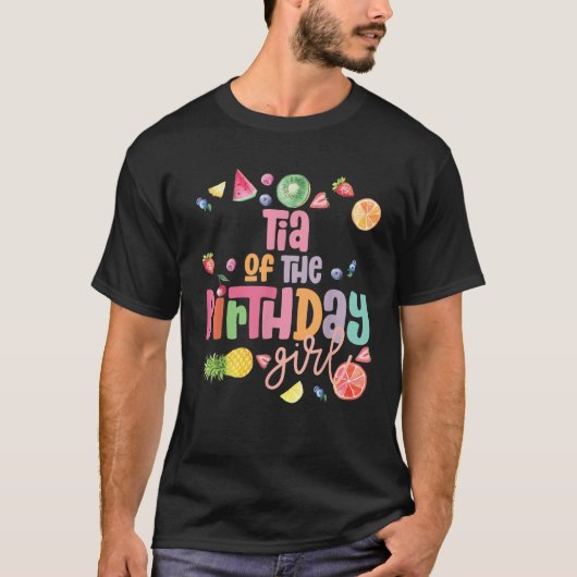 Tia Twotii Frutti 2歳の果実熱帯産 Tシャツ (正面)