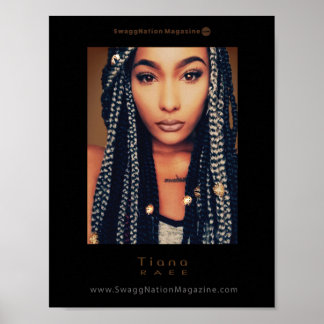 Tiana Raeeカバーポスター ポスター