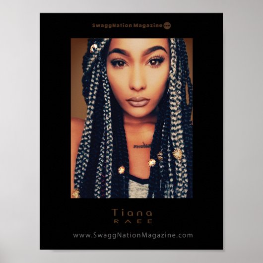 Tiana Raeeカバーポスター ポスター (正面)