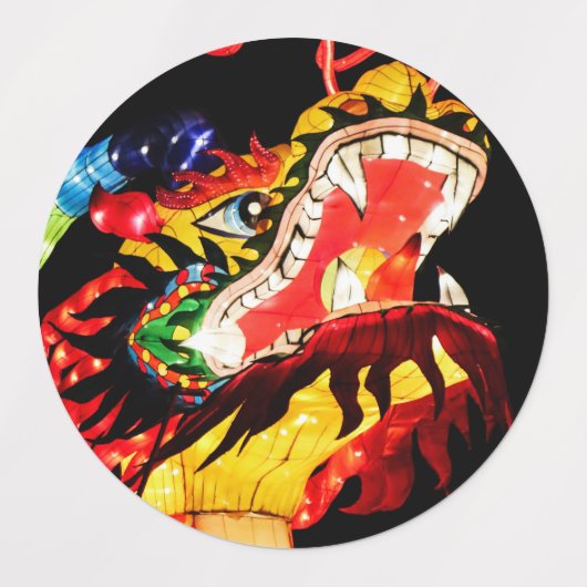 Tianlong Dragon ラベル (デザイン2)