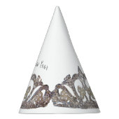 Tiara Print New Year Party Hat パーティーハット (右)