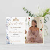 Tiara Quinceaeneraエレガント写真Save the date セーブザデート (スタンド正面)