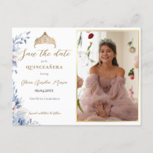 Tiara Quinceaeneraエレガント写真Save the date