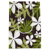 TIARE （オリーブ・コンボ） ミディアムペーパーバッグ (裏面)