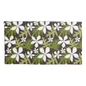 TIARE （オリーブ・コンボ） 枕カバー (裏面-右)