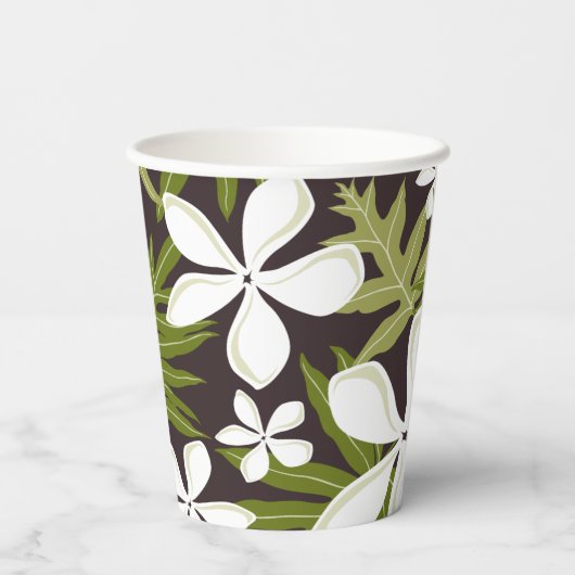 TIARE （オリーブ・コンボ） 紙コップ (裏面)