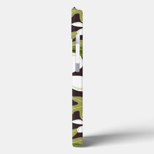 TIARE （オリーブ・コンボ） Case-Mate iPhoneケース (裏面 / 左)