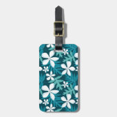 TIARE (ティール（緑がかった色）) ラゲッジタグ (正面縦)