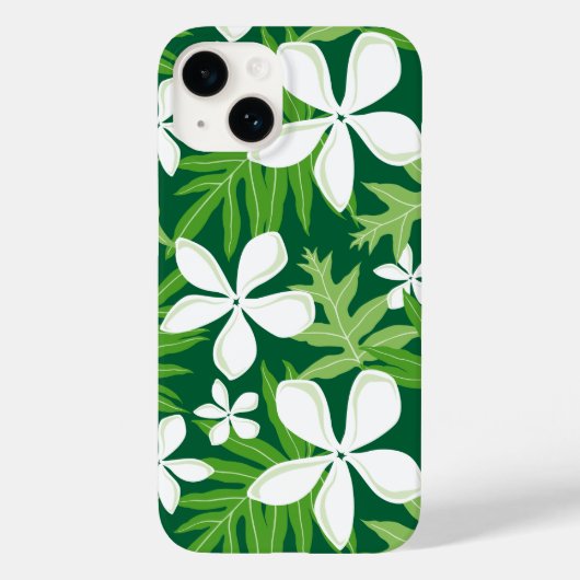 TIARE （緑）ケース – メイトiPhoneケース Case-Mate iPhoneケース (裏面)