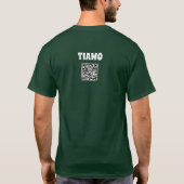 TIAWOロゴ入りウェブサイト Tシャツ (裏面)
