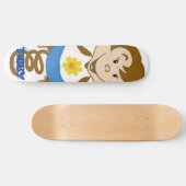 Tibbyの青 スケートボード (横)