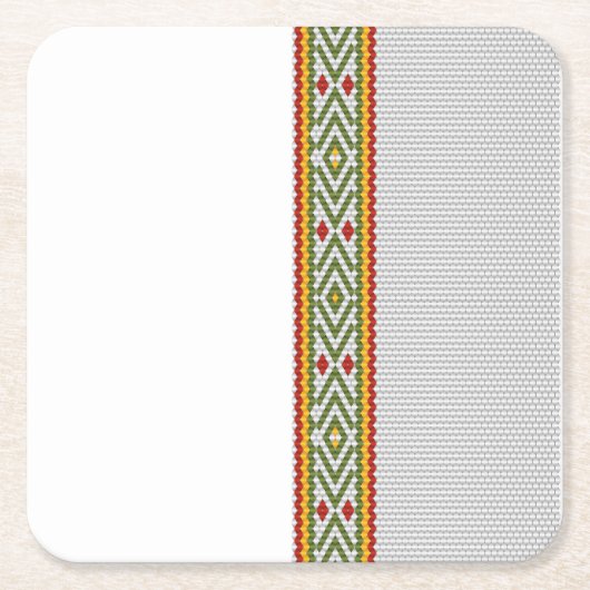 Tibeb スクエアペーパーコースター (正面)