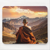 TIbet - Buddhism - Meditation マウスパッド (正面)
