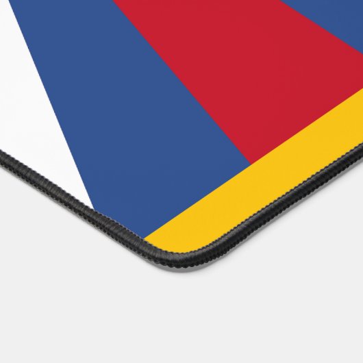 Tibet flag phone case デスクマット (コーナー)