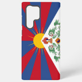 Tibet flag phone case samsung galaxyケース (裏面)