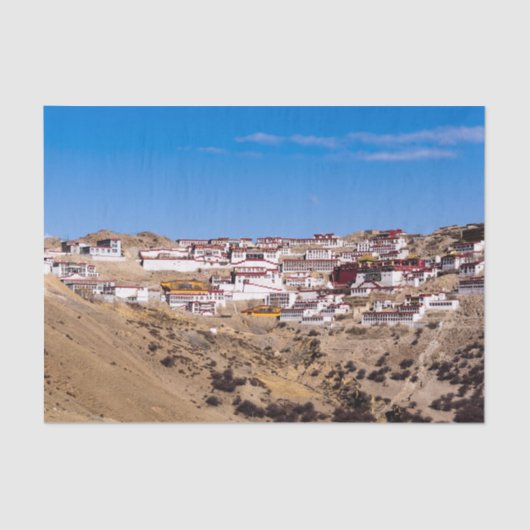 Tibet - Ganden Buddhist Monastery 薄葉紙 (正面)