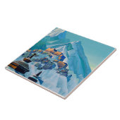 “Tibet Himalayas” by Nicholas Roerich タイル (側面)