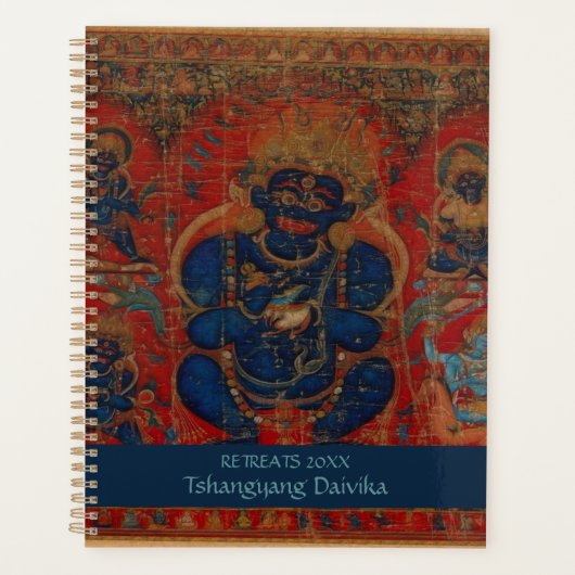 Tibetan Buddhism Mahakala プランナー手帳 (正面)