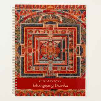 Tibetan Buddhism Mandala of the Forms of Manjushri プランナー手帳
