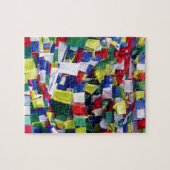 Tibetan Buddhist Prayer Flags ジグソーパズル (横)