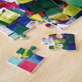 Tibetan Buddhist Prayer Flags ジグソーパズル (側面)