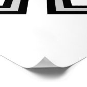 Tibetan eternity knot infinity endless symbol reli ポスター (角)