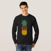 Tibetan Mastiff Pineapple Dog Tシャツ (正面フル)