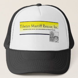 Tibetan Mastiff Rescue Trucker Hat キャップ