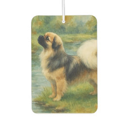Tibetan Spaniel カーエアーフレッシュナー