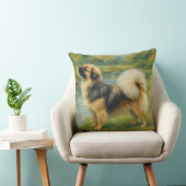 Tibetan Spaniel クッション (椅子)