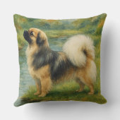 Tibetan Spaniel クッション (裏面)