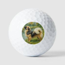 Tibetan Spaniel ゴルフボール