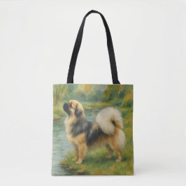 Tibetan Spaniel トートバッグ