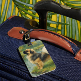 Tibetan Spaniel ラゲッジタグ