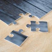 Tibetan Spaniel Dogs Christmas Snow Holiday ジグソーパズル (側面)