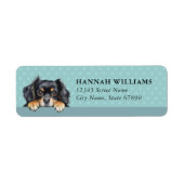 Tibetan Spaniel Return Address Labels ラベル (正面)