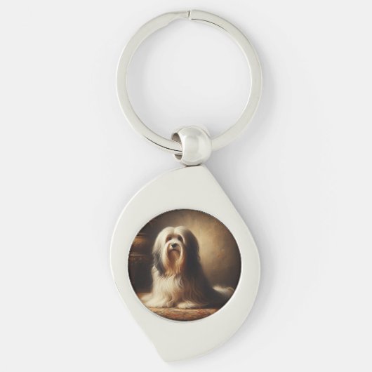 Tibetan Terrier キーホルダー (正面)