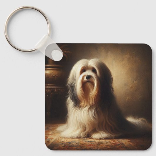 Tibetan Terrier キーホルダー (正面)