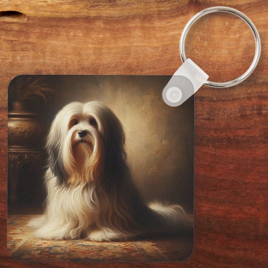 Tibetan Terrier キーホルダー (裏面)