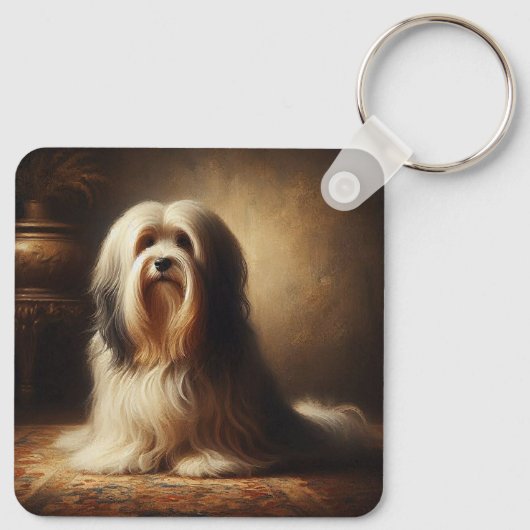 Tibetan Terrier キーホルダー (裏面)