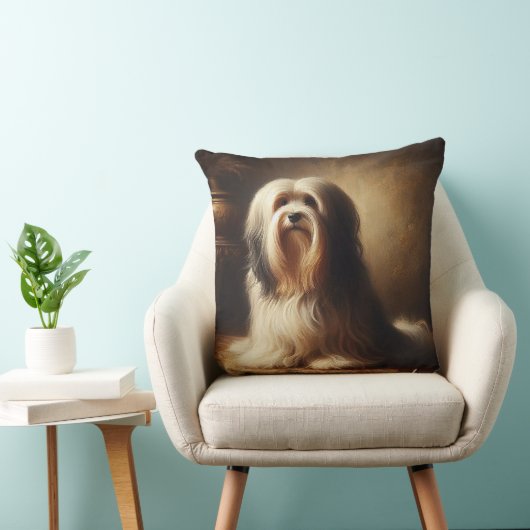 Tibetan Terrier クッション (椅子)