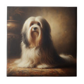 Tibetan Terrier タイル (正面)