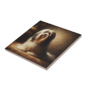 Tibetan Terrier タイル (側面)